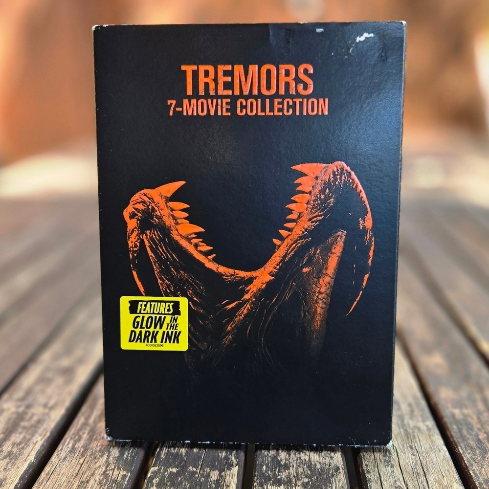 Tremors 7-Movie Collection DVD Set w/ Glow-in-the-Dark Slipcover